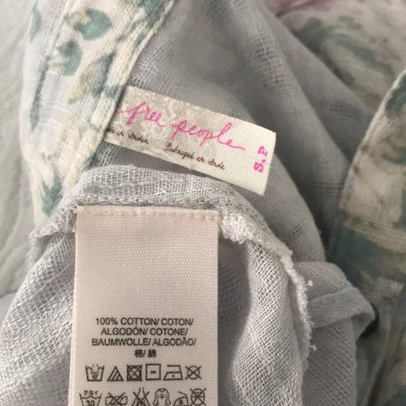 Free People Split Floral - Picture 3 of 6